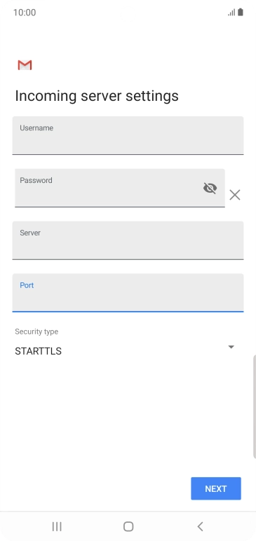 Press the drop down list below Press the drop down list below