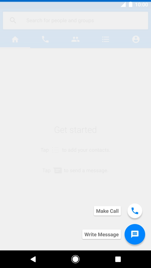 Press Write Message.