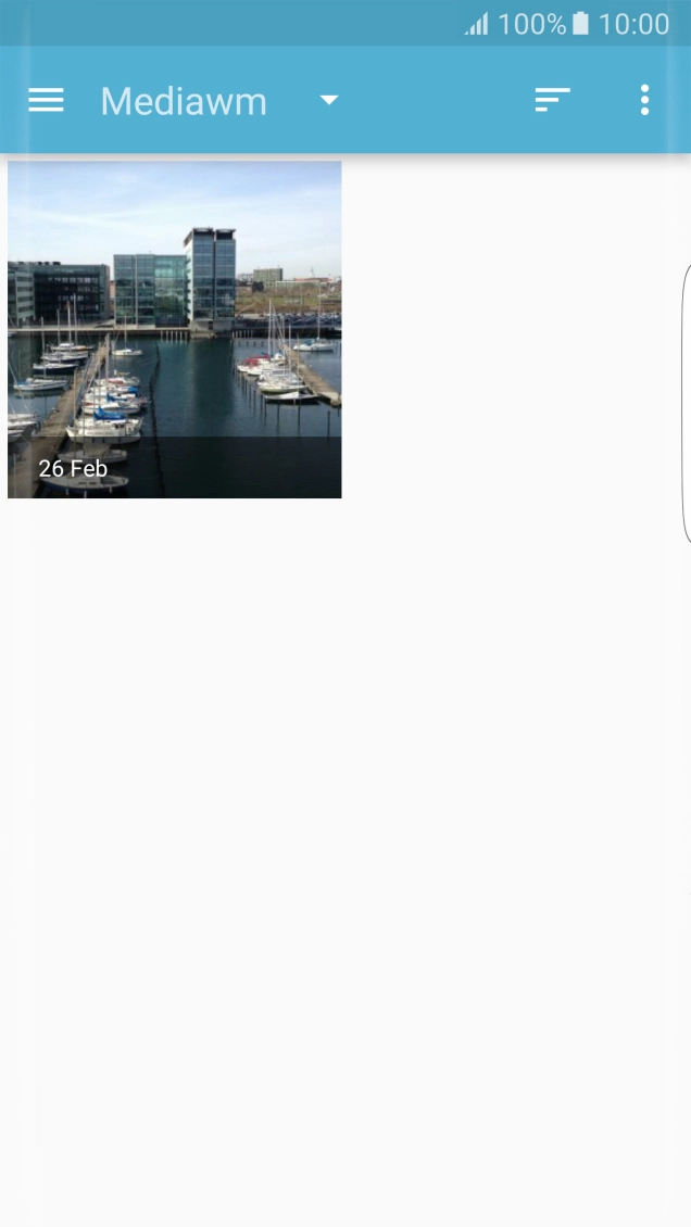 Press the required picture.