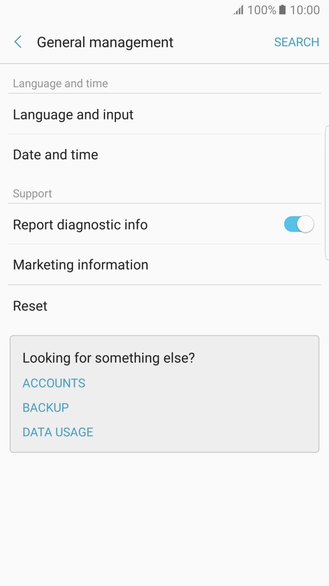 Press Language and input.