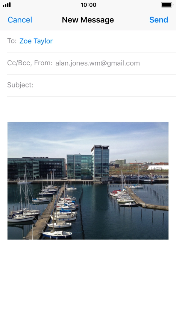 Press Subject and key in the required subject.