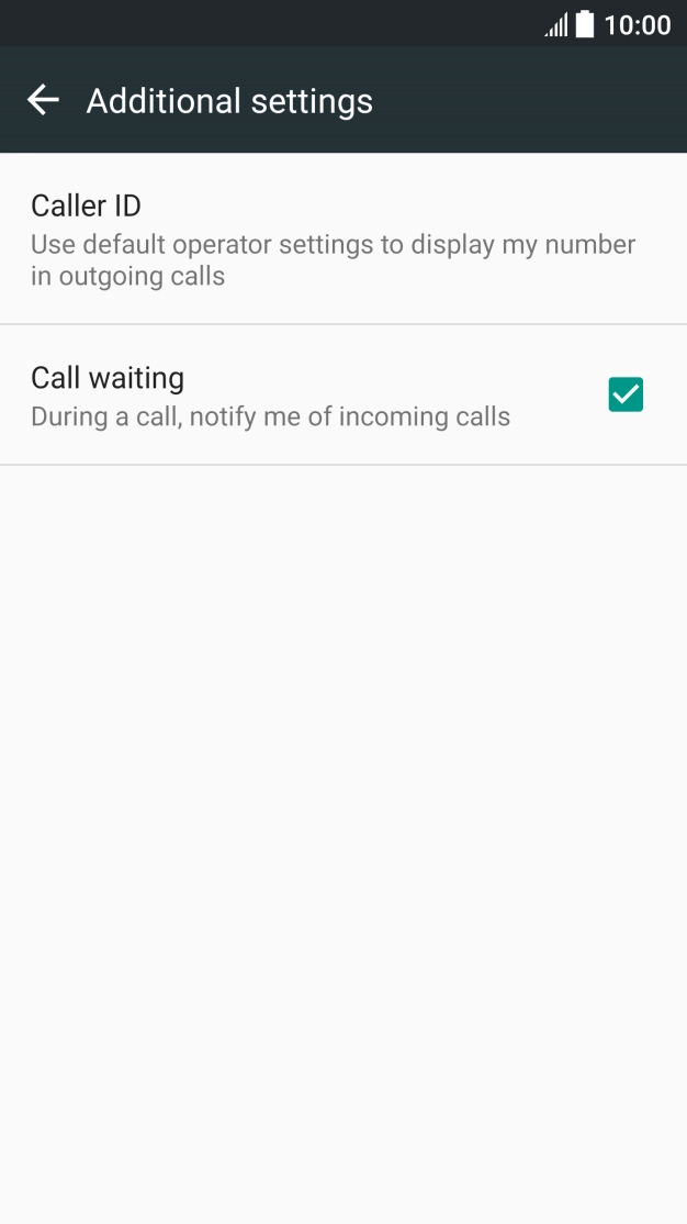 Press the field next to 