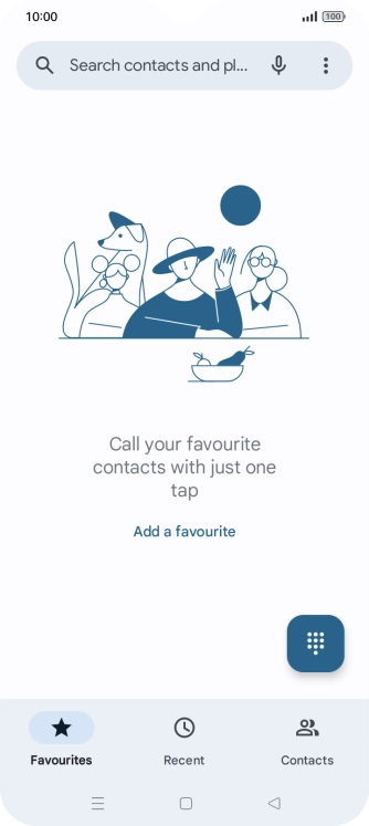 Press the menu icon. Press the menu icon.
