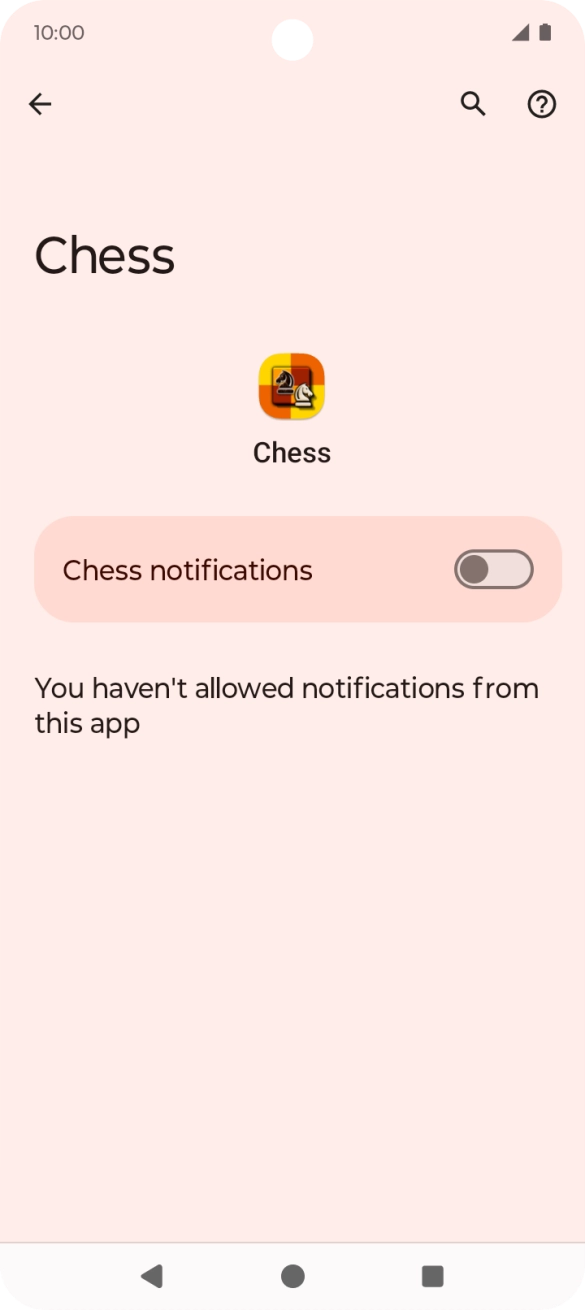 Press the indicator to turn the function on or off.