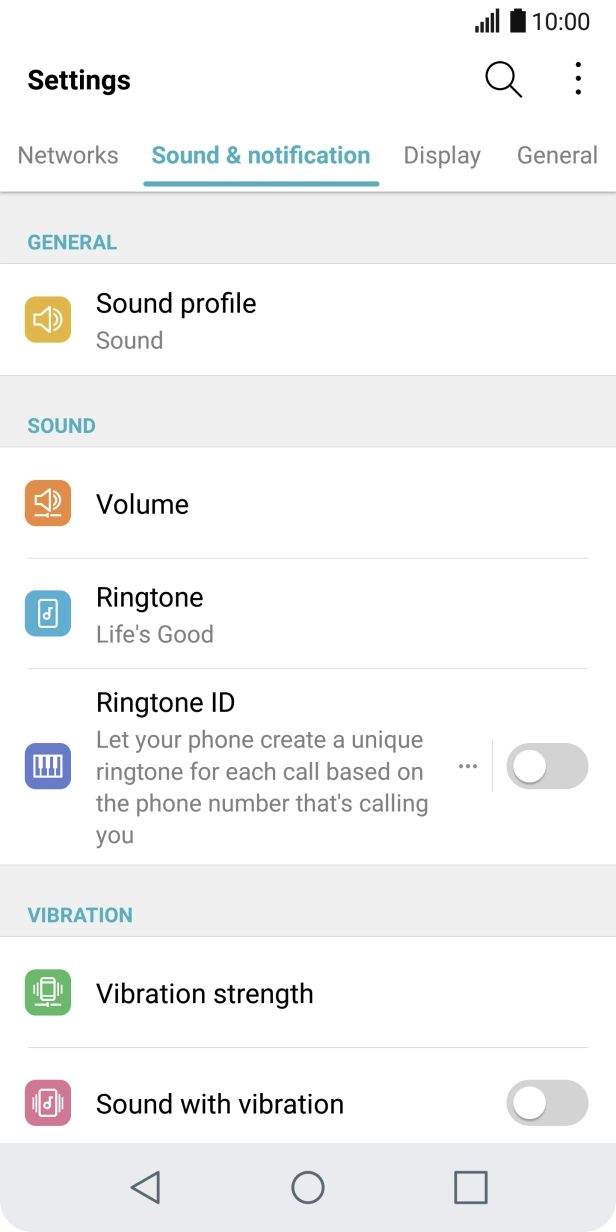 Press Ringtone.