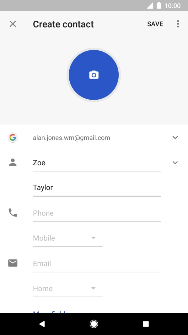 Press Phone and key in the required phone number.