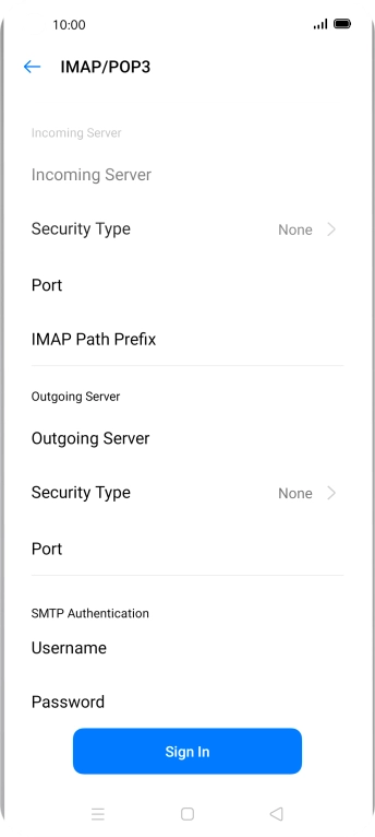 Press Port and key in 25. Press Port and key in 25.