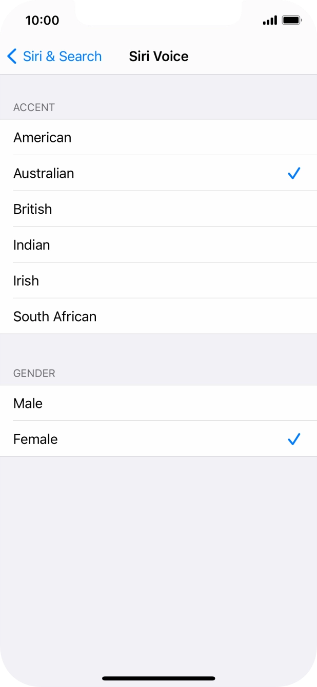 Press the required accent. Press the required accent.