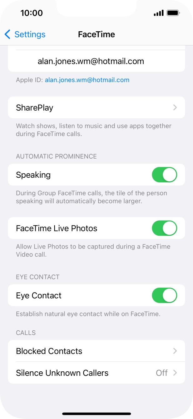 Press SharePlay. Press SharePlay.