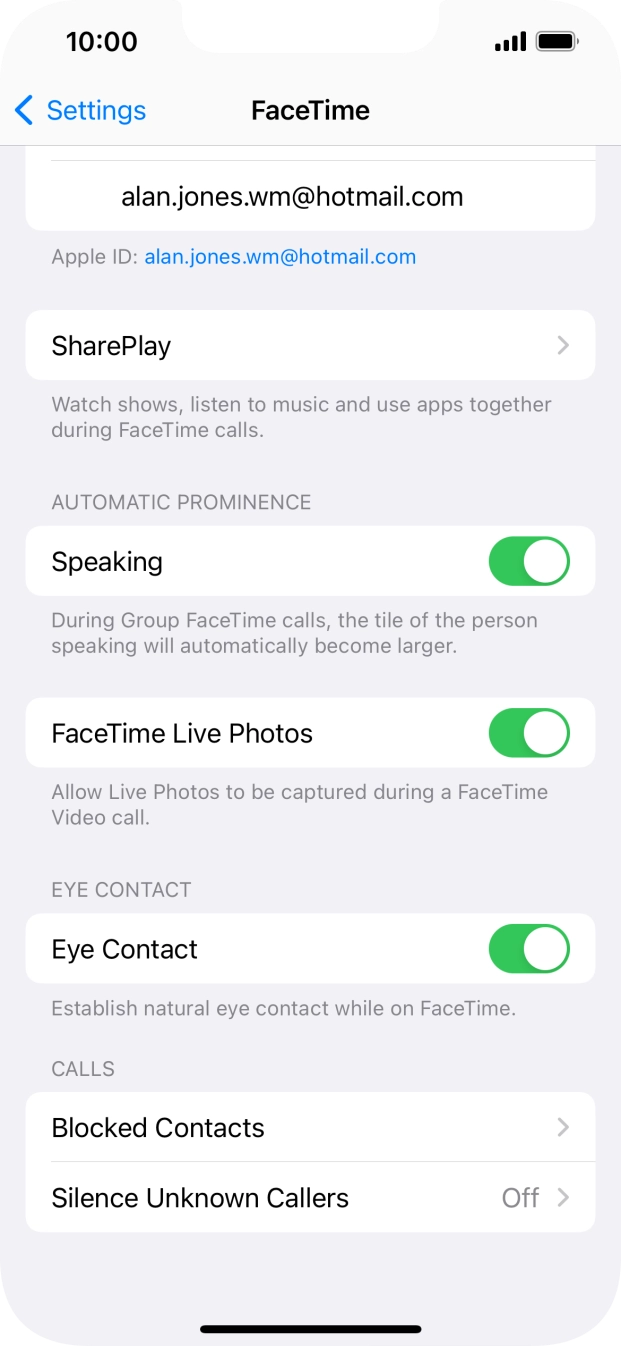 Press SharePlay. Press SharePlay.