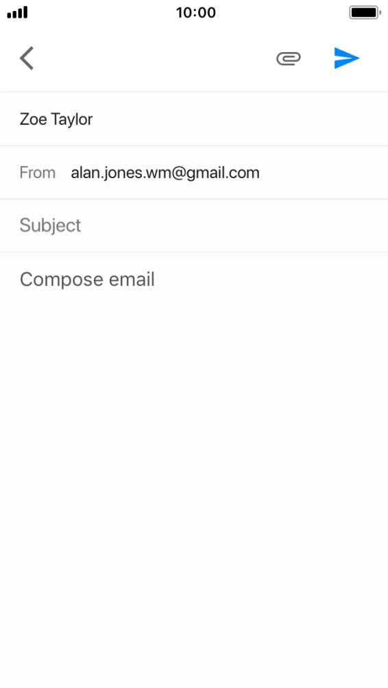 Press Subject and key in the required subject.