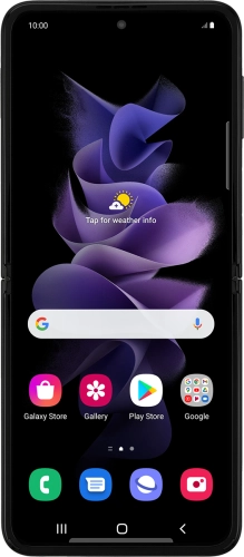 Image 1: Samsung Galaxy Z Flip3 5G in Black