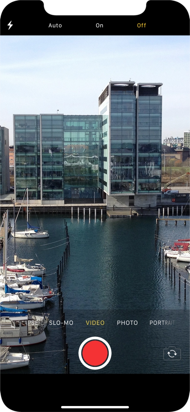 Press the required setting.