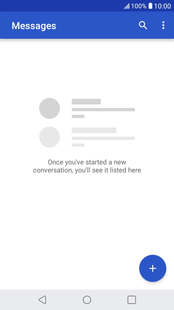 Press the new message icon.