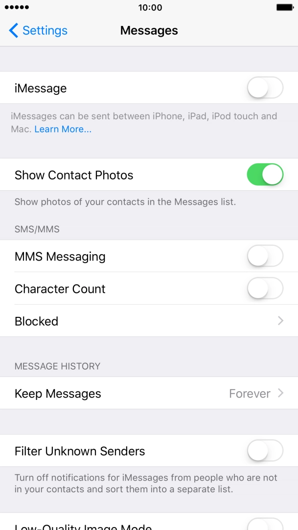 Press the indicator next to Press the indicator next to