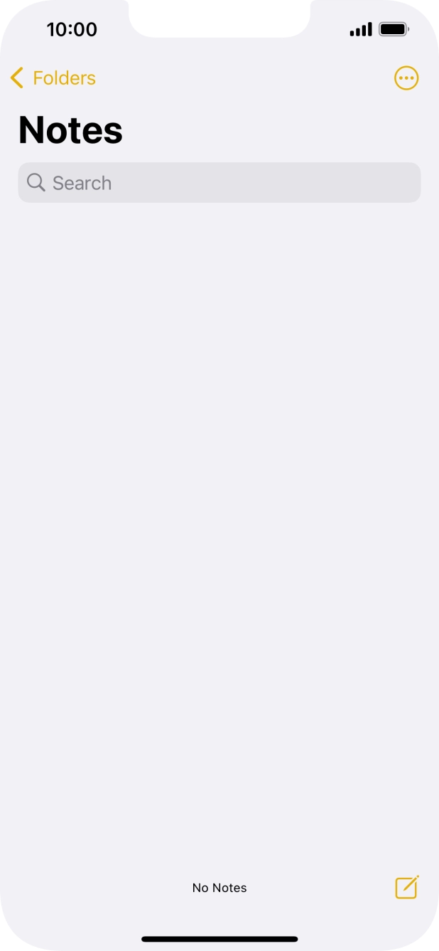 Slide your finger upwards starting from the bottom of the screen to return to the home screen.