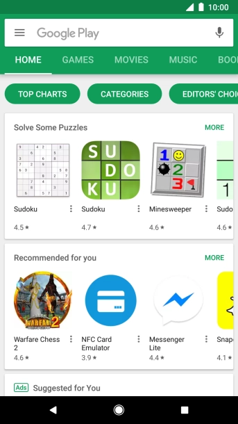 Slide your finger right starting from the left side of the screen. Slide your finger right starting from the left side of the screen.
