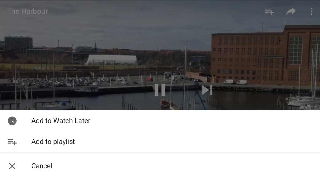 Press Add to playlist.