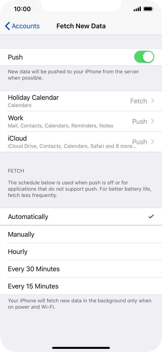 Slide your finger upwards starting from the bottom of the screen to return to the home screen.