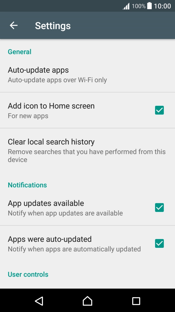 Press Auto-update apps.