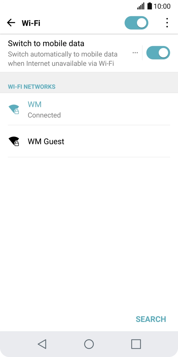 Press the indicator next to Press the indicator next to