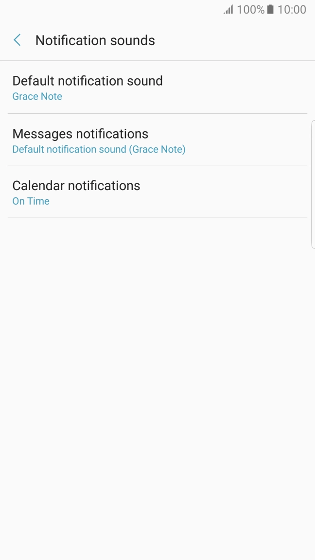 Press Messages notifications.