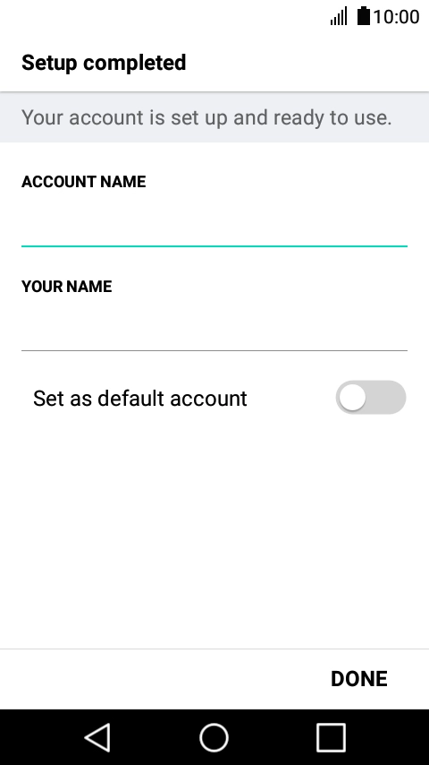 Press the field below 