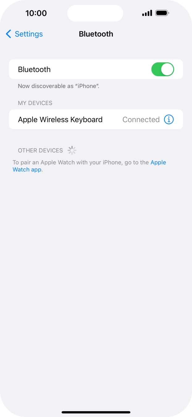 Slide your finger upwards starting from the bottom of the screen to return to the home screen.