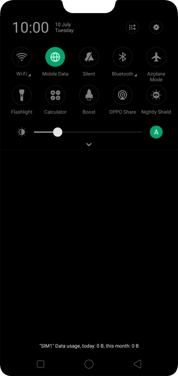 Press Airplane Mode to turn the function on or off. Press Airplane Mode to turn the function on or off.