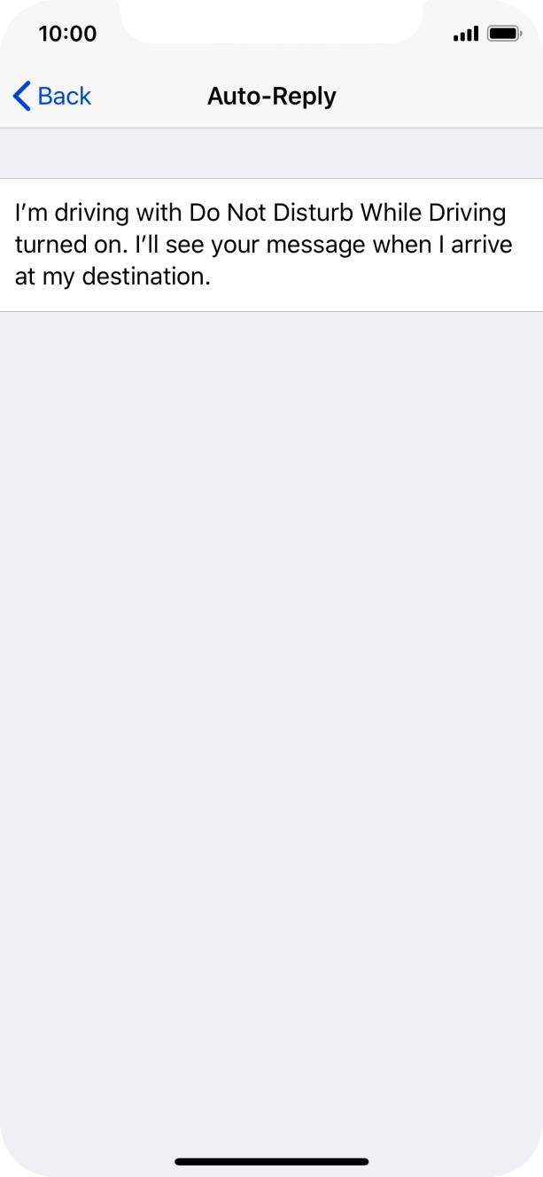 Slide your finger upwards starting from the bottom of the screen to return to the home screen.