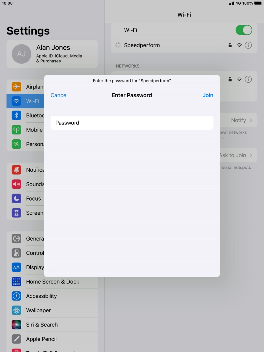 Press Join. Press Join.