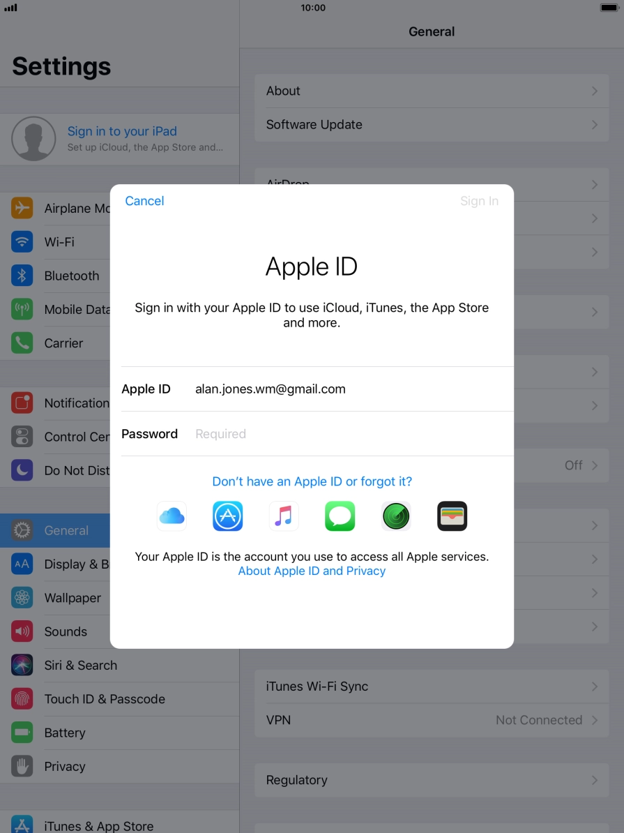 Press the field next to Press the field next to
