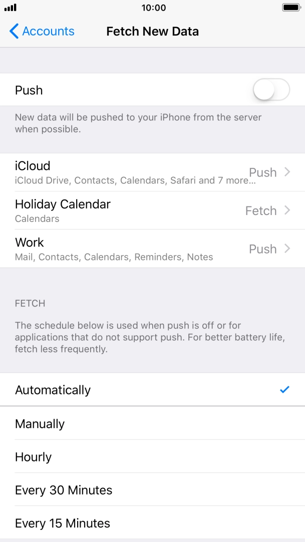 If you turn off the function, press the required setting. If you turn off the function, press the required setting.