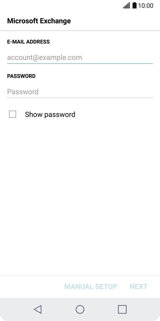 Press the field below Press the field below