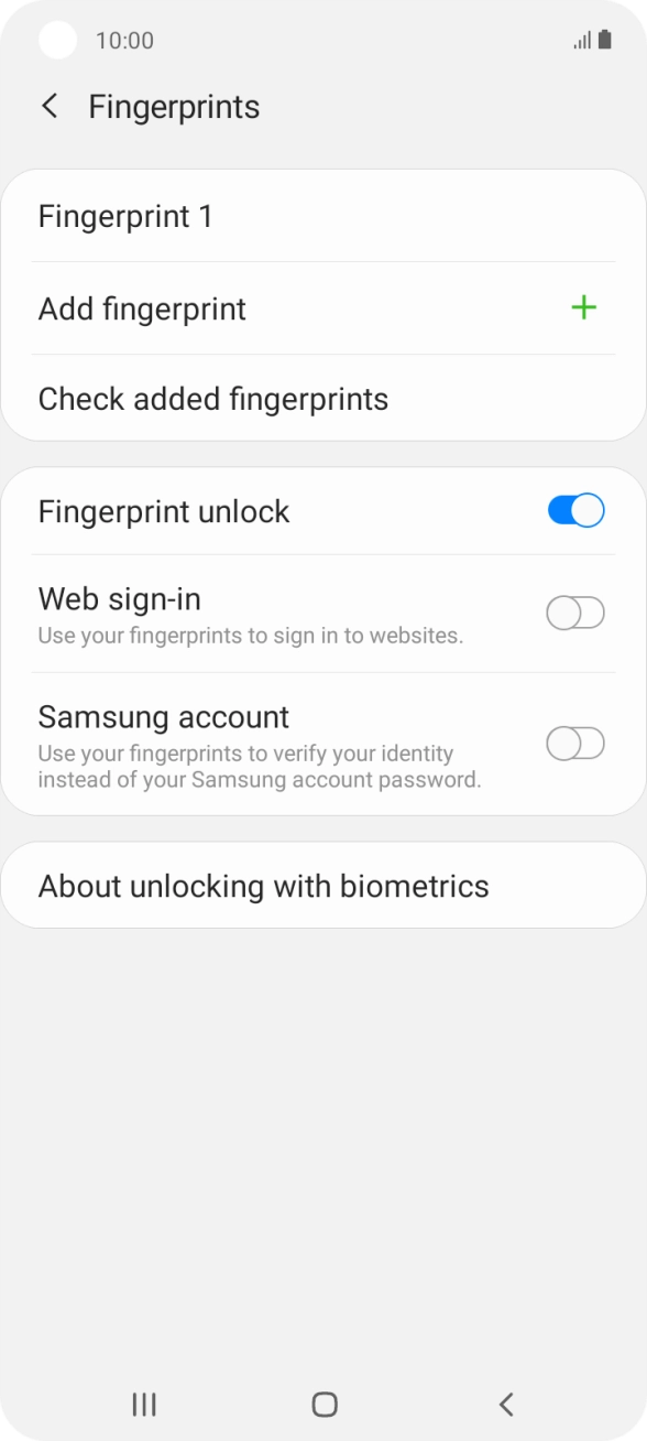 Press the Return key twice.