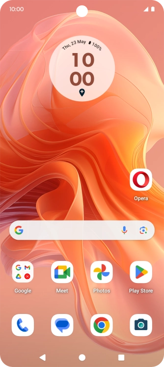 Slide two fingers downwards starting from the top of the screen. Slide two fingers downwards starting from the top of the screen.