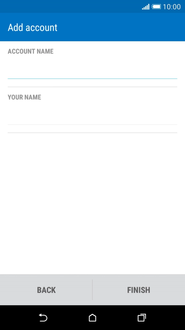 Press the field below 