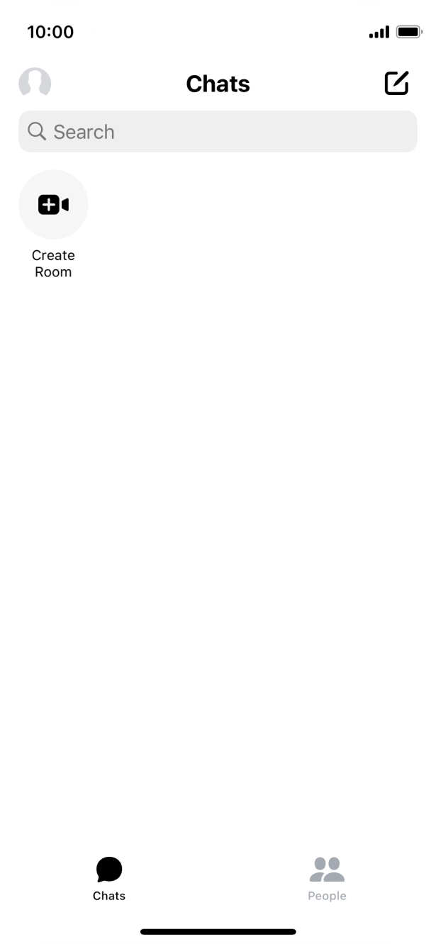 Press the new message icon.