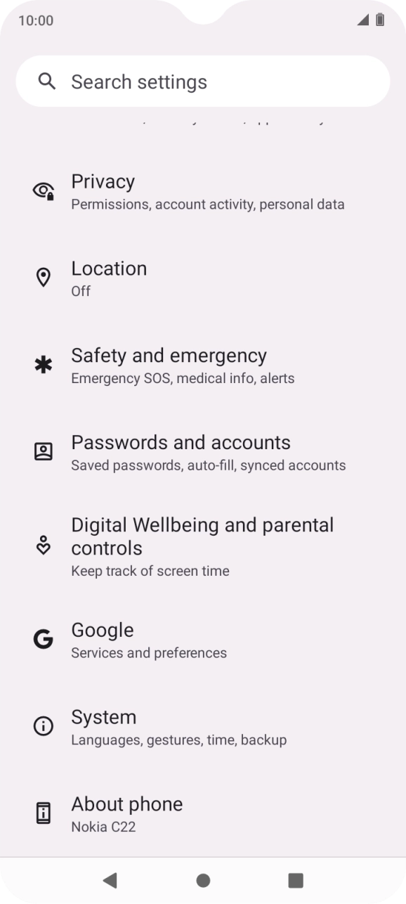 Press Google. Press Google.