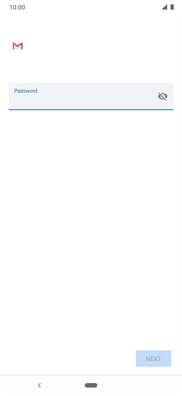 Press the field below 