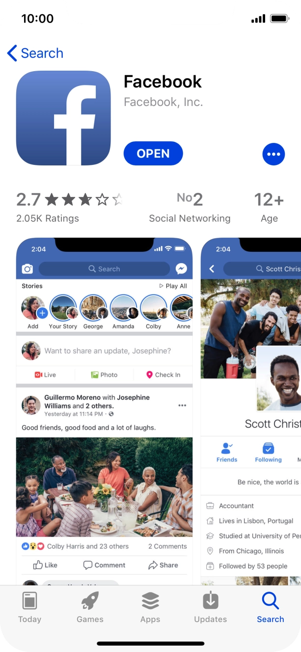 Slide your finger upwards starting from the bottom of the screen to return to the home screen.
