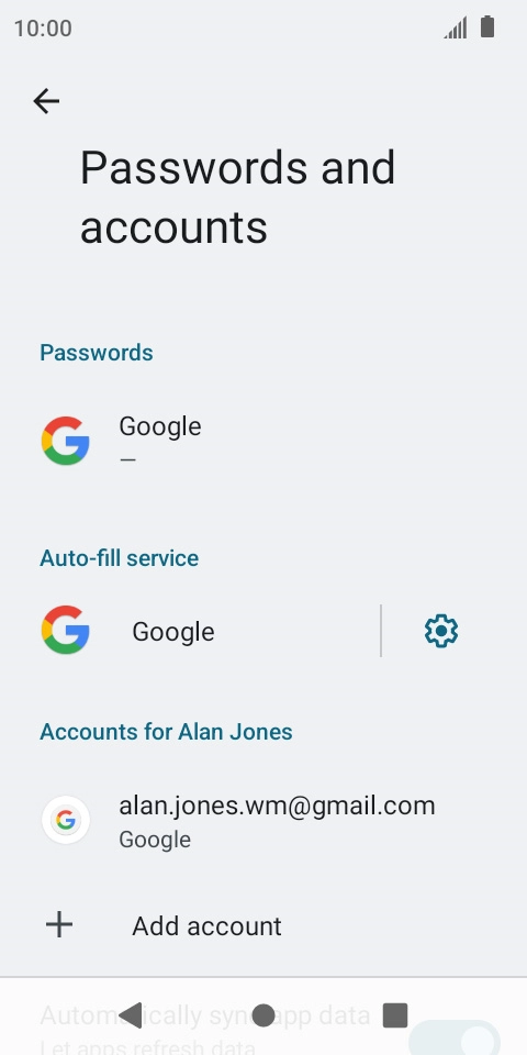 Press the Home key to return to the home screen. Press the Home key to return to the home screen.