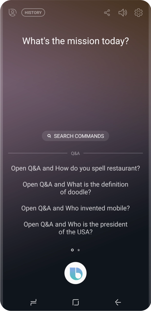 Press the settings icon and follow the instructions on the screen to make the required changes.