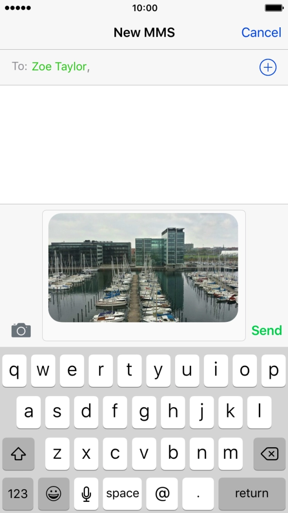 Press Send. Press Send.