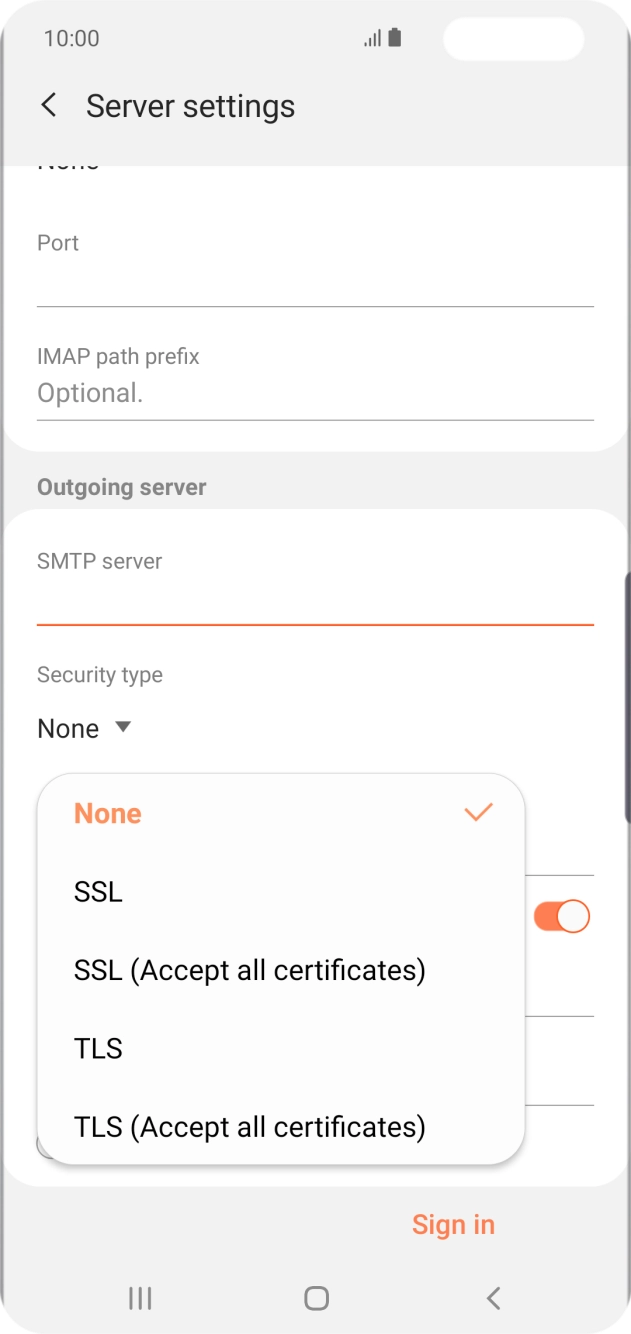 Press SSL to turn on the function.