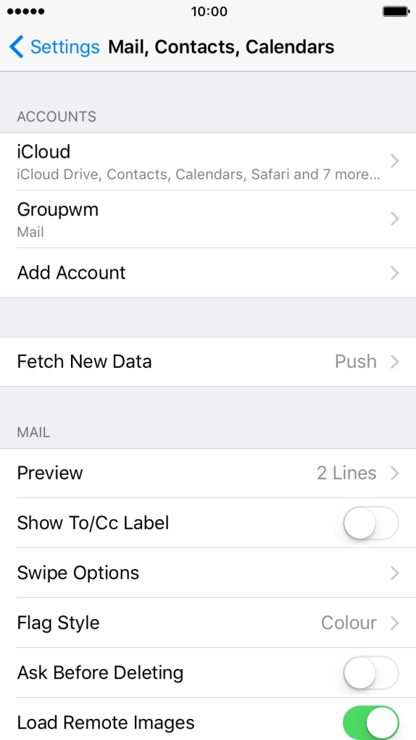 Press Fetch New Data.