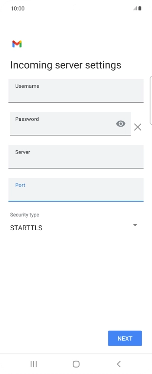 Press the drop down list below Press the drop down list below