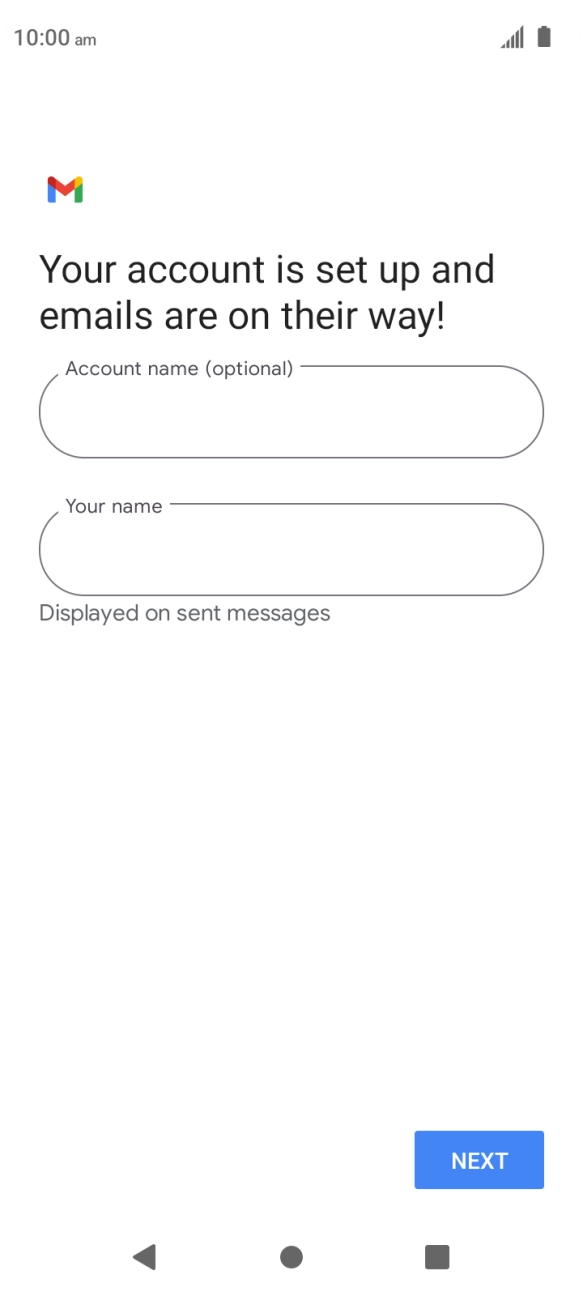 Press the field below 