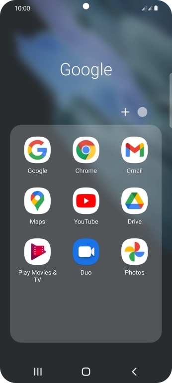 Press Gmail. Press Gmail.
