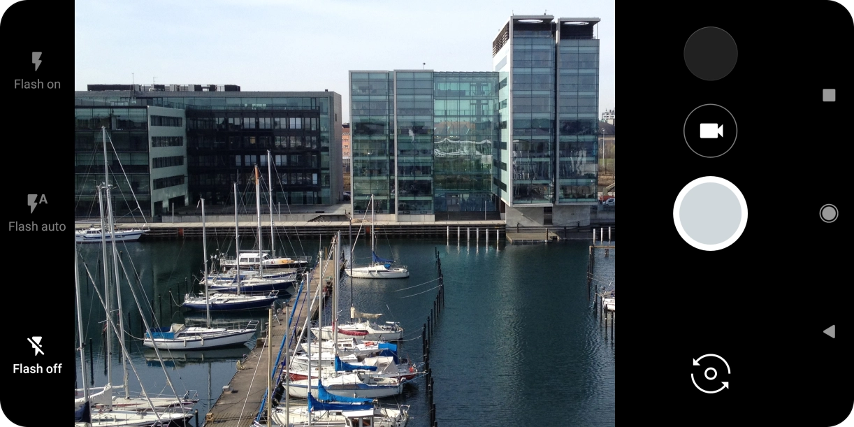 Press the required setting.